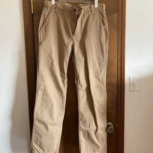 Carhartt Relaxed Fit Rugged Work Khaki Seconds 34x32